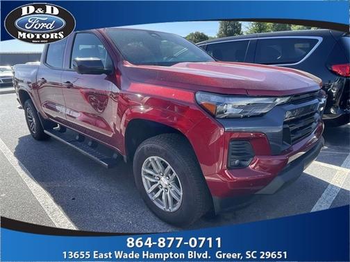 Radiant Red 2025 Chevrolet Colorado LT Truck