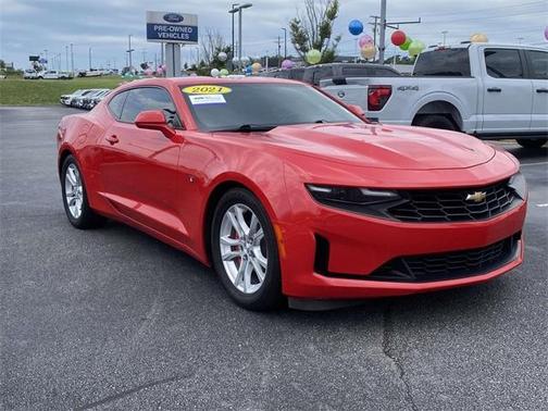 Red 2021 Chevrolet Camaro 1LS
