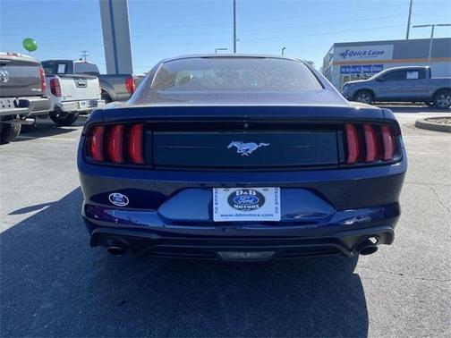 Kona Blue Metallic 2018 Ford Mustang EcoBoost