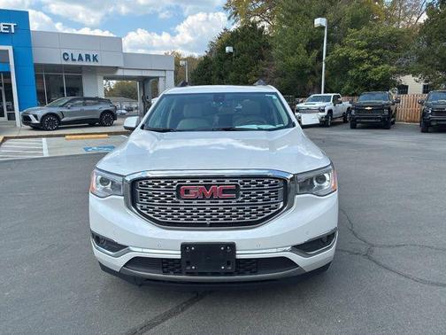 White Frost Tricoat 2017 GMC Acadia Denali