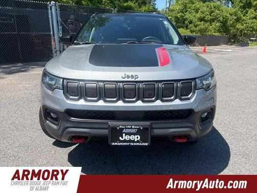 Billet Silver Metallic Clearcoat 2022 Jeep Compass Trailhawk