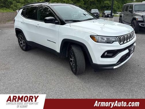 Bright White Clearcoat 2024 Jeep Compass Limited