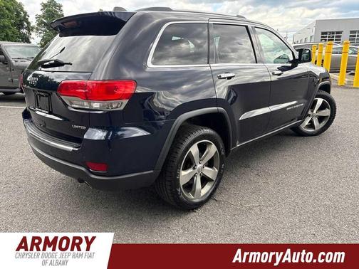 True Blue Pearlcoat 2015 Jeep Grand Cherokee Limited