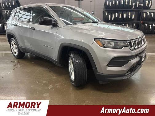 Billet Silver Metallic Clearcoat 2023 Jeep Compass Sport