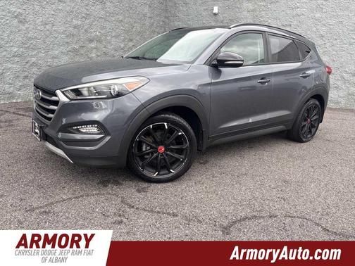 Coliseum Grey 2017 Hyundai TUCSON Night