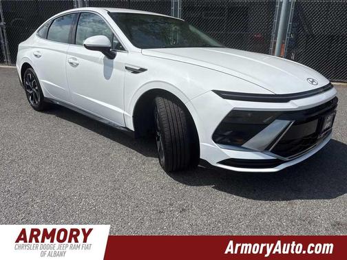 White 2024 Hyundai SONATA SEL
