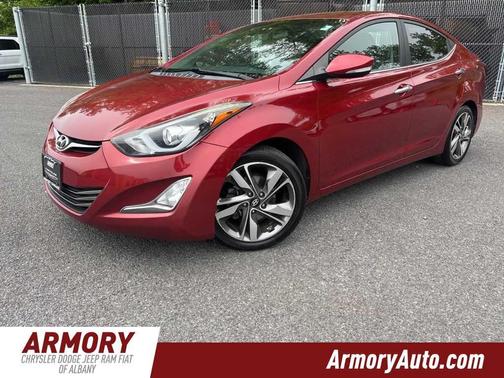 Venetian Red 2015 Hyundai ELANTRA Limited