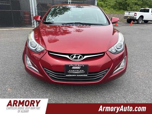 Venetian Red 2015 Hyundai ELANTRA Limited