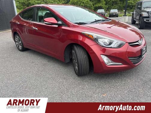 Venetian Red 2015 Hyundai ELANTRA Limited