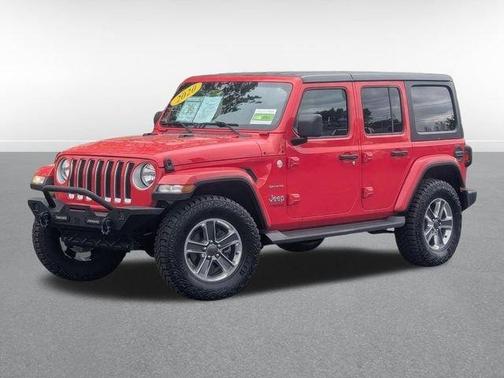 Firecracker Red Clearcoat 2020 Jeep Wrangler Unlimited Sahara