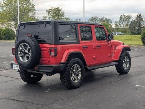 Firecracker Red Clearcoat 2020 Jeep Wrangler Unlimited Sahara