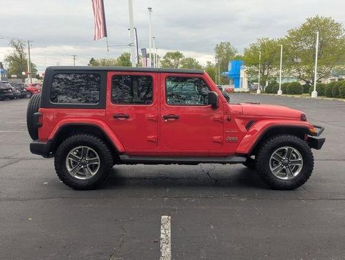 Firecracker Red Clearcoat 2020 Jeep Wrangler Unlimited Sahara
