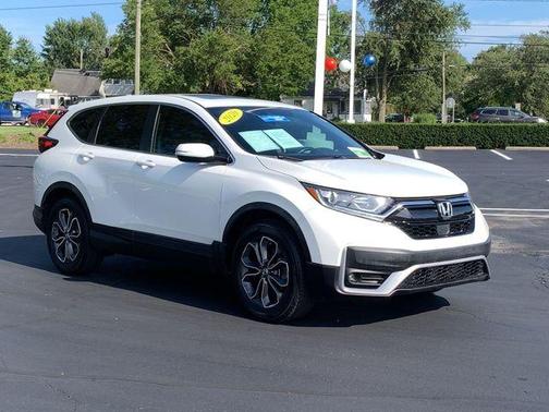 Platinum White Pearl 2020 Honda CR-V EX-L