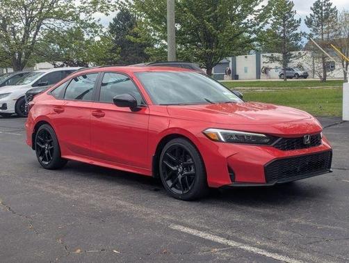 Rallye Red 2026 Honda Civic Sport