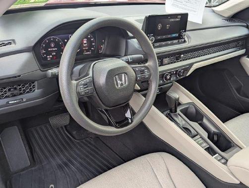 Radiant Red Metallic 2025 Honda Accord LX