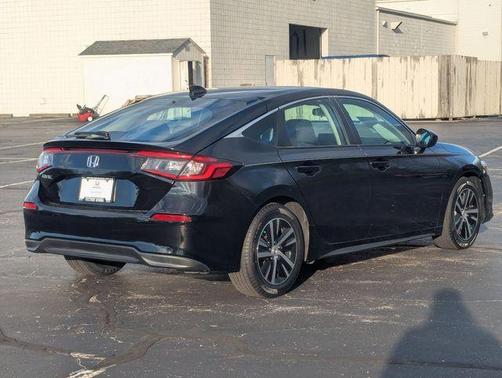 Black 2023 Honda Civic LX