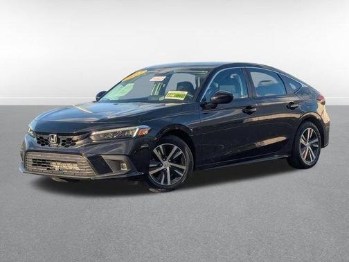 Black 2023 Honda Civic LX