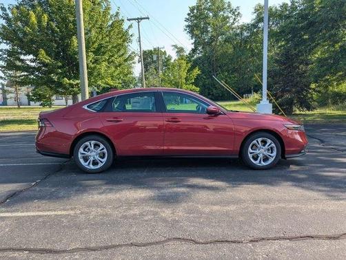 Radiant Red Metallic 2026 Honda Accord LX