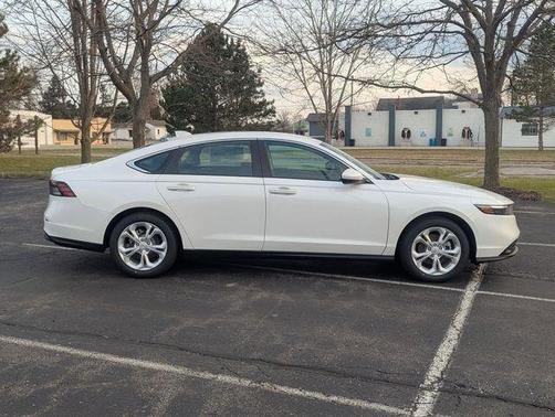 Platinum White Pearl 2026 Honda Accord LX