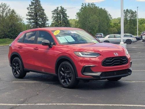 Milano Red 2025 Honda HR-V Sport