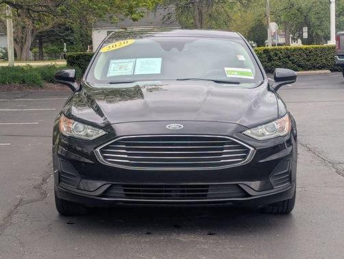 Agate Black Metallic 2020 Ford Fusion SE