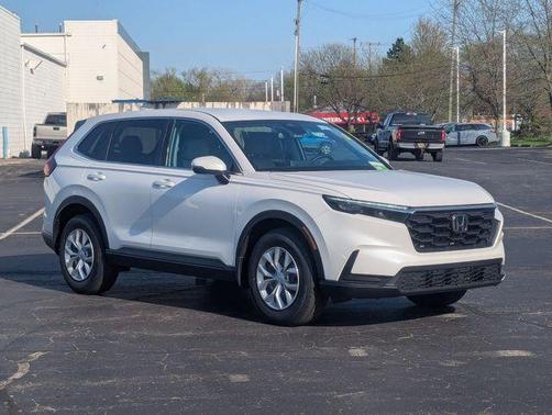 Platinum White Pearl 2026 Honda CR-V LX