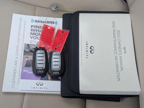 Dynamic Sunstone Red 2022 INFINITI QX50 SENSORY