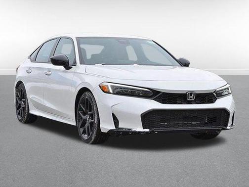 Platinum White Pearl 2026 Honda Civic Sport