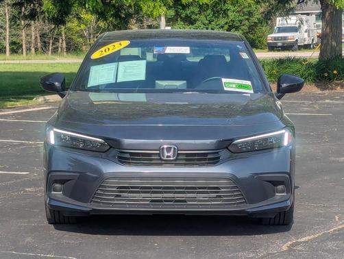 Meteorite Gray Metallic 2023 Honda Civic Sport