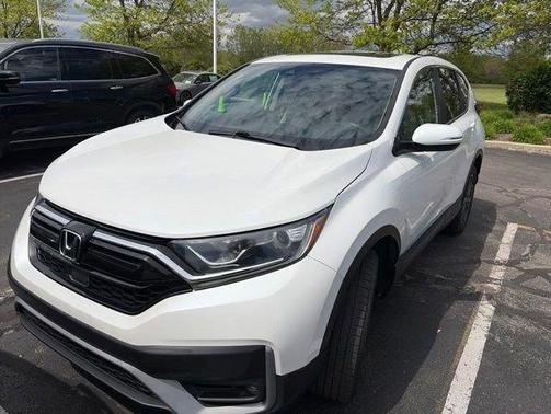 Platinum White Pearl 2020 Honda CR-V EX