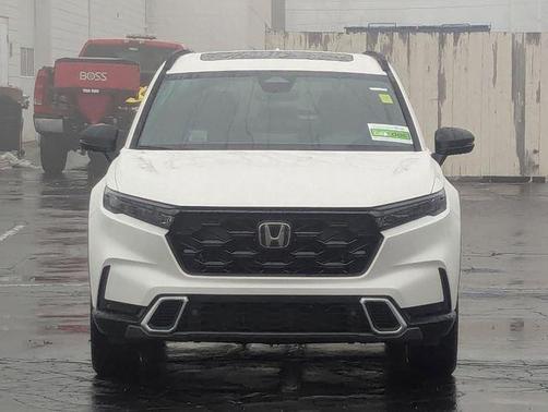 Platinum White Pearl 2026 Honda CR-V Hybrid Sport Touring