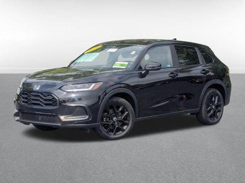 Crystal Black Pearl 2024 Honda HR-V Sport