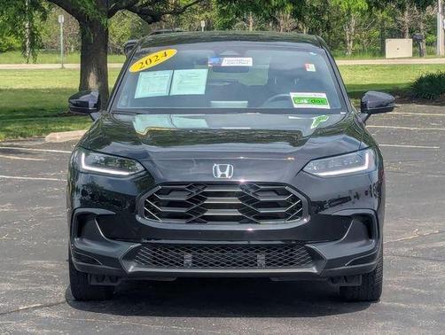 Crystal Black Pearl 2024 Honda HR-V Sport
