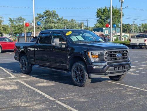 Agate Black Metallic 2023 Ford F-150 XLT