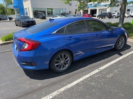 Aegean Blue Metallic 2021 Honda Civic EX
