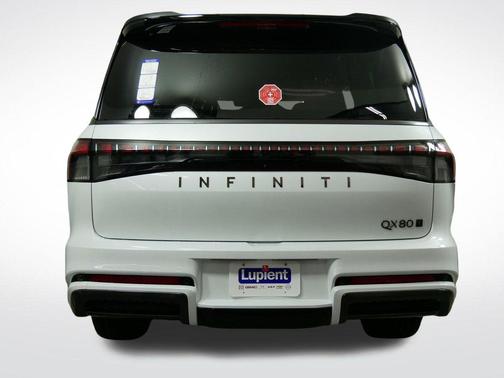 Radiant White/Black Obsidian 2026 INFINITI QX80 AUTOGRAPH AWD
