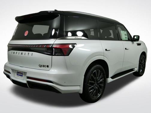 Radiant White/Black Obsidian 2026 INFINITI QX80 AUTOGRAPH AWD