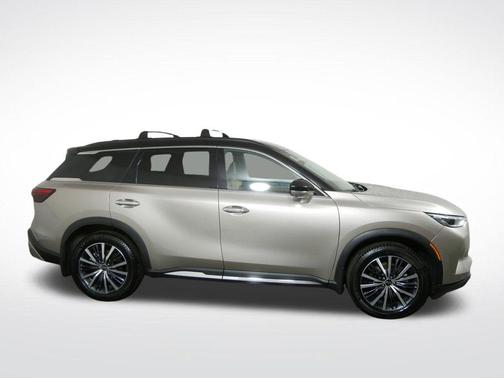 Warm Titanium/Black Obsidian 2024 INFINITI QX60 AUTOGRAPH