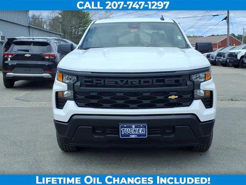 Summit White 2026 Chevrolet Silverado 1500 WT
