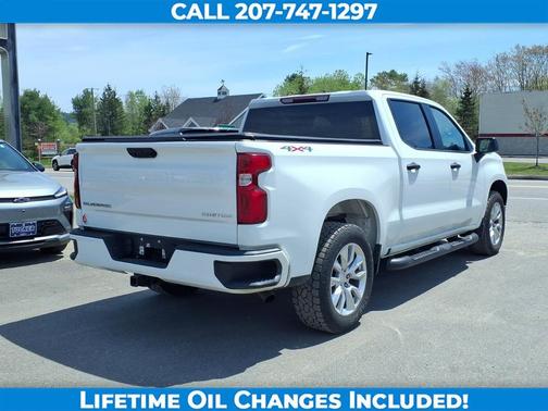Summit White 2024 Chevrolet Silverado 1500 Custom