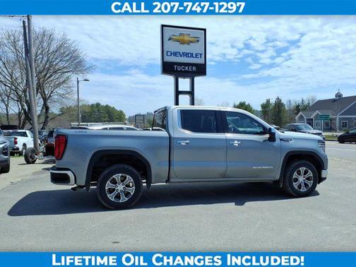 Sterling Metallic 2025 GMC Sierra 1500 SLT