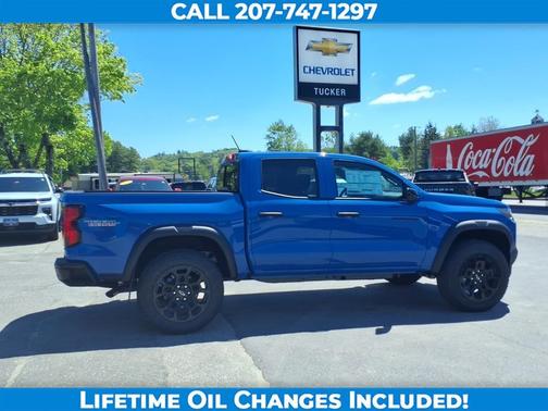 Reef Blue Metallic 2026 Chevrolet Colorado Trail Boss