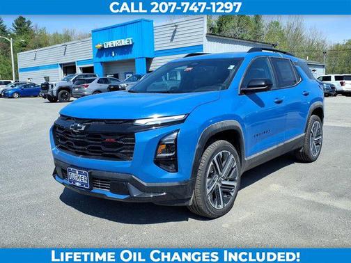 Reef Blue Metallic 2026 Chevrolet Equinox AWD RS