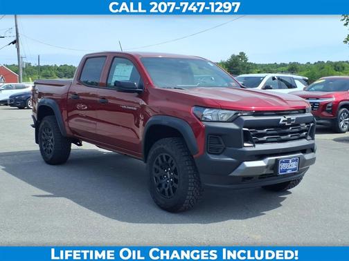 Radiant Red Tintcoat 2026 Chevrolet Colorado Trail Boss