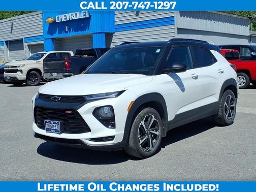 Iridescent Pearl Tricoat 2022 Chevrolet Trailblazer RS