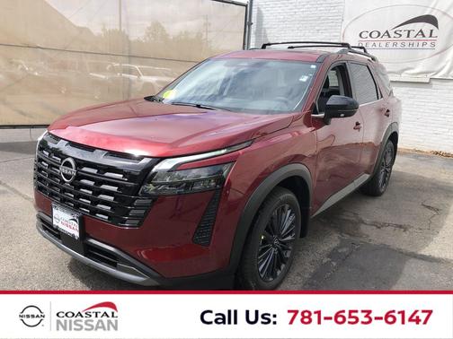 CHARCOAL/SCARLET EM 2026 Nissan Pathfinder SL