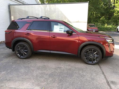 Scarlet Ember Tintcoat 2026 Nissan Pathfinder SL