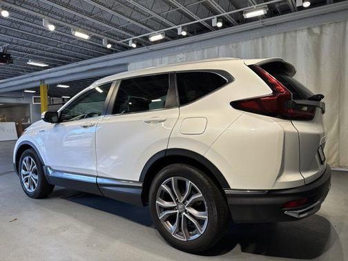 Platinum White Pearl 2021 Honda CR-V Hybrid Touring