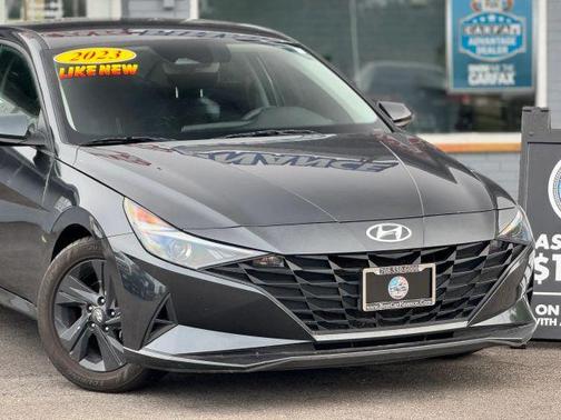 Gray 2023 Hyundai ELANTRA SEL