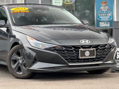 Gray 2023 Hyundai ELANTRA SEL
